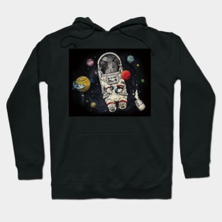 space cat Hoodie